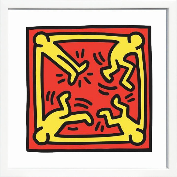 楽天市場】【ライセンスプリント】キース ヘリング 絵画 絵 商品 