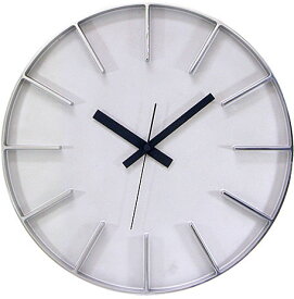 壁掛け時計 掛け時計 ウォールクロック Lemnos レムノス アズミ edge clock シルバー 電波時計ではありません おしゃれ シンプル 北欧 モダン デザイナーズ アンティーク 高級 かわいい インテリア ギフト プレゼント 贈答品 新築祝い