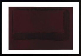 マーク・ロスコ ポスター Mark Rothko アートパネル モダン 北欧 玄関 絵画 アート ポスター インテリア オシャレ パネル 特大 大きい フレーム付き アートフレーム インテリアアートパネル おしゃれ モダンアート 抽象画マーク・ロスコ Mural, Section 5{Red on Maroon}