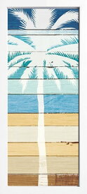 アートパネル アートポスター 絵画 インテリア ポスター タペストリー 壁掛け アートフレーム ウォールアート アートボード アール ヌーボー モノトーン デザイナーズ アンティーク シンプル モダン 北欧マイケル ミュラン Beachscape Palms IV