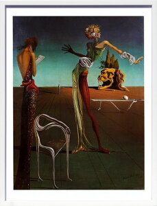 【ライセンスプリント】サルバドール ダリ リトグラフ 版画 絵画 ポスター アートパネル モダン アート 絵 複製画 抽象画 作品 シルクスクリーン アートフレーム インテリア フレーム付き
