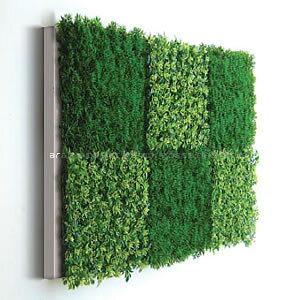 リーフパネル リーフアート リーフフレーム アートパネル フェイクグリーン タペストリー 壁掛け 造花 インテリア ウォールアート ウォールパネル 北欧 おしゃれ ウォールグリーン アート