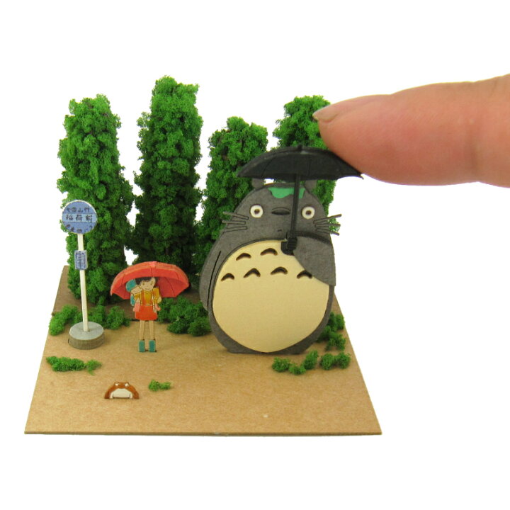 楽天市場】さんけい みにちゅあーとキット nonscale スタジオジブリmini となりのトトロ 【トトロとバス停】 MP07-03 : Art and Craft Lab 楽天市場】さんけい みにちゅあーとキット nonscale スタジオジブリmini となりのトトロ 【トトロとバス停】 MP07-03 : Art and Craft Lab