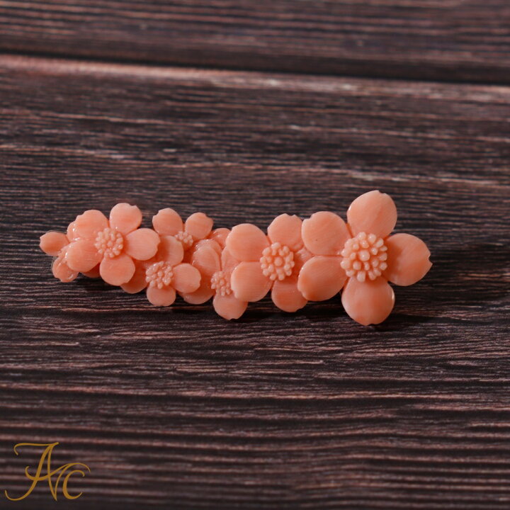 楽天市場】≪スーパーセール15%OFF≫ 武政皓峰作 桃珊瑚 桜 ペンダント 