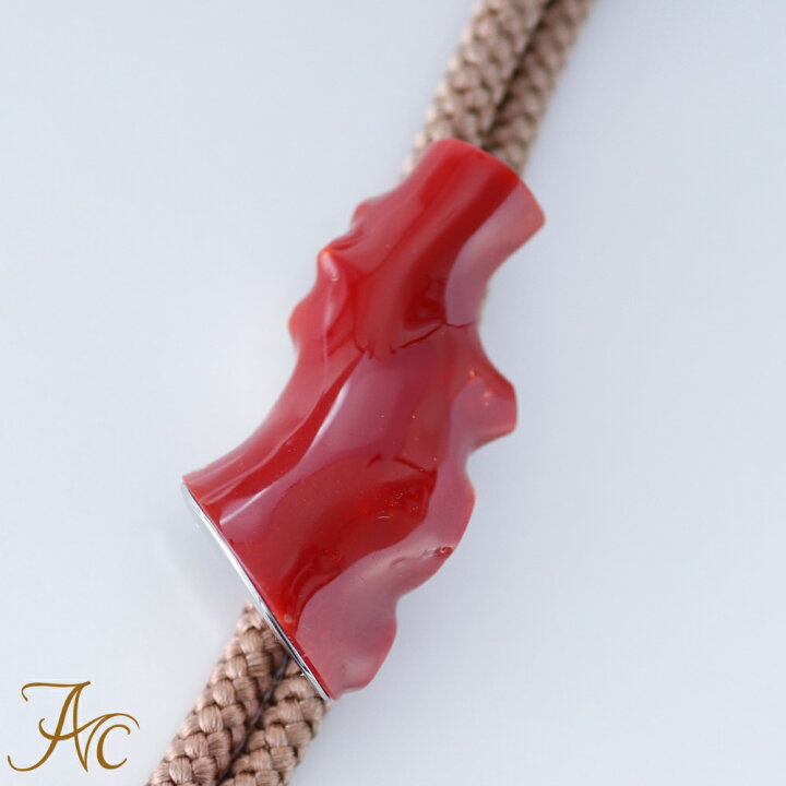 楽天市場】【在庫限りの価格です】 ループタイ 深海珊瑚 ピンク メンズ  