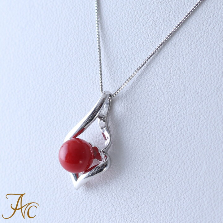 楽天市場】≪送料無料≫日本 高知県産 血赤珊瑚 7ミリ玉 Pt900  