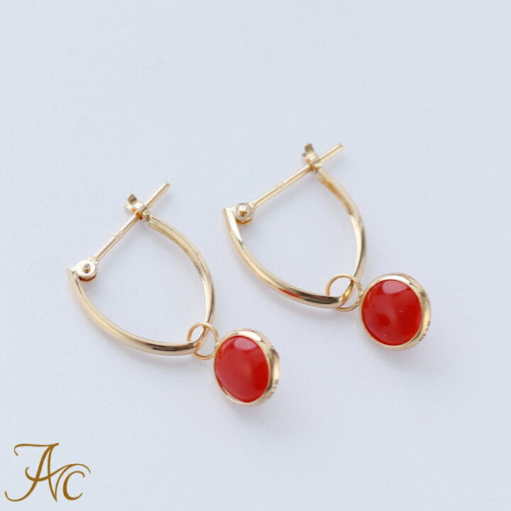 楽天市場】≪1年保証付き≫日本産血赤珊瑚 高知県産 ラウンドデザイン  