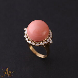 1Nۏؕt {PX sNX 16mm ۋ O _Ch 0.87ct K18 S[h Oy3 a X WG[  TS R[ sango coral VR VRX {X җ