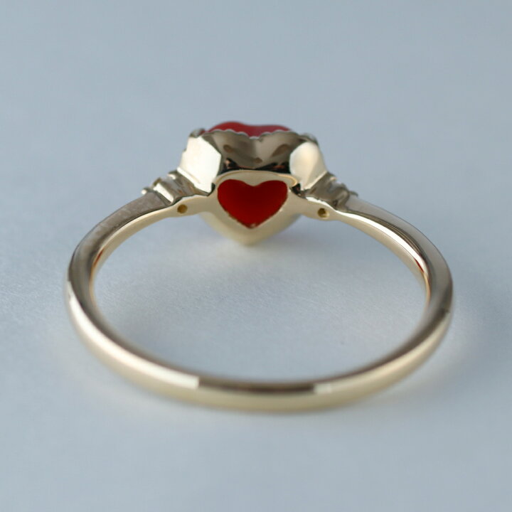 楽天市場】≪マラソン10%OFFクーポン≫日本産血赤珊瑚 高知県産 ハート  