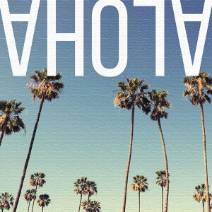 �y�A�[�g�f���z�A���n�̃t�@�u���b�N�p�l�� �C���e���A �G�� �A�[�g �n���C ALOHA typo-1702-01 �t�@�u���b�N �p�l�� �|�X�^�[ �{�[�h �Ǌ|�� �A�[�g �G ������� �C���e���A ���� 30cm×30cm M�T�C�Y