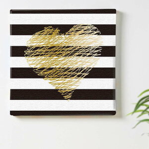 【アートデリ】ハートのファブリックパネル インテリア 雑貨 アート シンプルモダン pop-0096 ファブリック パネル ポスター ボード 壁掛け アート 絵 おしゃれ インテリア 玄関 30cm×30cm Mサイ