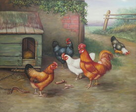 楽天市場 ニワトリ 絵画の通販