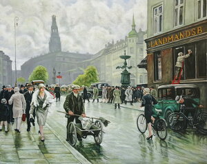 ���G Paul Gustave Fischer_ �R�y���n�[�Q���̊X�p MA3166