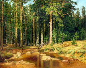 �������G Ivan Shishkin�̖���u���̖ؗ��v�@MA311