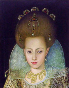 �������G Robert Peake the Elder�̖���u�G���U�x�X�����v�����@ma344p