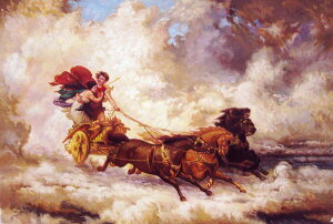 ���G Bridgman�̖���_Apollon Enlevant Cyrene�@MA599