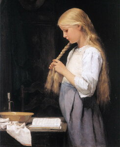 ���G Albert Anker_����҂ޏ����@ma1451