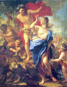 油絵 Antonio Molinari_ バッカスとアリアドネ MA1690