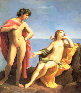 油絵 Gudio Reni_ バッカスとアリアドネ MA1703