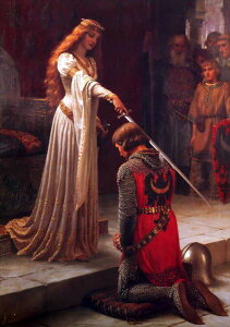 G Edmund Blair Leighton_ iCg݈̎ʎ^V@MA1730