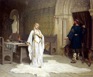 G Edmund Blair Leighton_ S_C@vl@MA1734