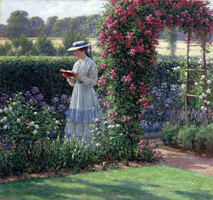 G Edmund Blair Leighton_ Sn̗ǂƂڂ@MA1739