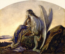 油絵 Alexandre Cabanel - イブニング天使　MA1778