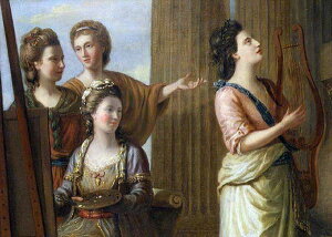 ���G Angelica Kauffman_ �~���[�Y�̏ё��@MA1805