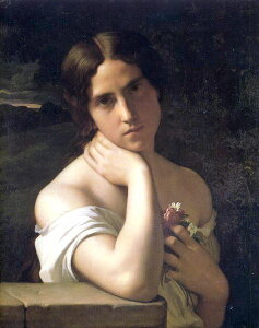 ���G Jean Hippolyte Flandrin_ �Ⴂ���̏ё��@MA2178