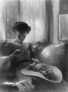 油絵 John White Alexander_ 指輪 MA2212