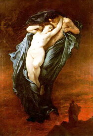 油絵 Paul Gustave Dore_パオロとフランチェスカ　ma2327