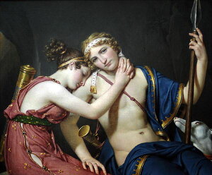 ���G Jacques-Louis David_�e���}�N�X�ƃ��[�J���X�̕ʂ�@MA2585