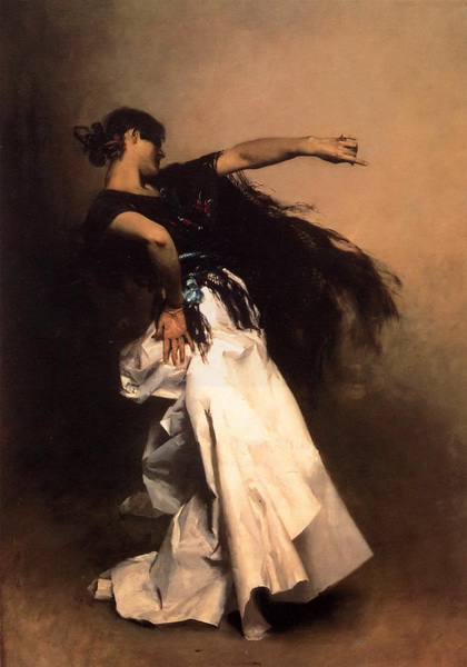 楽天市場油絵 サージェントの名作 スペインの踊り子  : 絵画
