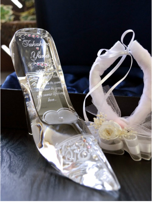 楽天市場】プロポーズ プレゼント アイテム シンデレラのガラスの靴 
