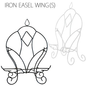 アイアンイーゼル ウイング(S)(IRON EASEL SERIES) ※A4サイズ対応 ディスプレイ用