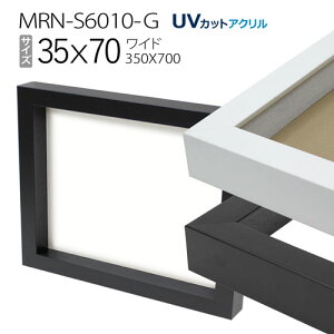 ボックス額縁:MRN-S6010-G ワイド35X70(350X700mm)BOX額縁