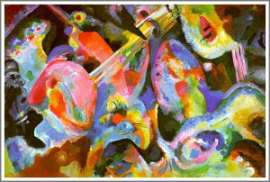 ` G  V[EJfBXL[uFlood Improvisationv F8(45.5×38.0cm) TCY zt 