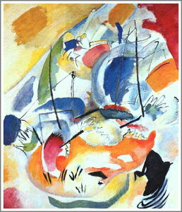 ` G  ͎ V[EJfBXL[uImprovisation 31v F20(72.7×60.6cm)TCY zt 