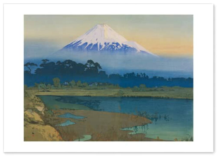 楽天市場 吉田博 ポスター 版画 作品 冨士拾景 朝日 A3サイズ 日本画 日本製 インテリア 壁紙用 絵画 アート 壁紙ポスター アートポスターギャラリー