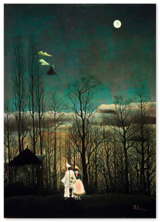 楽天市場 ポスター アンリ ルソー カーニバルの夜 サイズ 絵画 おしゃれ アート インテリア 壁紙 絵画 アートポスターギャラリー