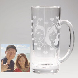 ビールジョッキ 似顔絵 父の日 プレゼント ギフト 名入れ 1個から 名入れ 実用的 就職祝い 孫 おじいちゃん おばあちゃん 彼氏 彼女 送料無料 誕生日 名入れ 退職祝い ラッピング無料 結婚祝い 記念品 孫 還暦祝い 結婚 お祝い 誕生日