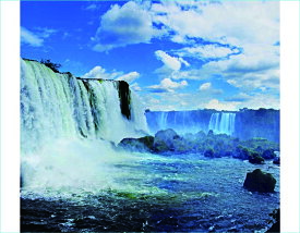 ポストカード イグアスの滝 ブラジル側 風景 写真 大自然 迫力 三大瀑布 はがき 葉書 グリーティングカード 季節の便り 挨拶状 礼状 旅の思い出 PSC-61