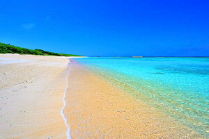 風景写真パネル 沖縄 波照間島の海 ニシ浜 13 側面画像ありアートパネル ウォールアート インテリア 壁掛け 壁飾り 模様替え 雰囲気作り リビング ダイニング オフィス 玄関 ht-077-b2skm