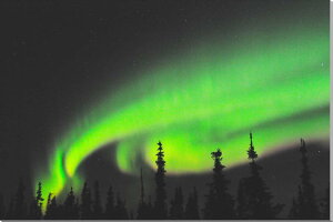 風景写真パネル アラスカ フェアバンクス オーロラ 神秘的 幻想的 癒やし オシャレ インテリア 壁掛け 壁飾り 模様替え 雰囲気作り アートパネル グラフィックアート ウォールデコ 新築祝い