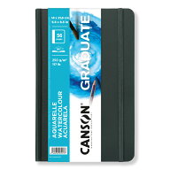 マルマン 色画用紙 キャンソン グラジュエイト ウォーターカラー ブック A5 変形 縦型 C31200L027
