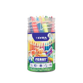 【公式】 色鉛筆 ファルビー・ラッカード 18色セット L3623180 LYRA [宅配便]