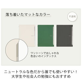 マルマン ルーズリーフ バインダー カケセル B5 26穴 F022 書いて消せるインデックス スリム マット かっこいい