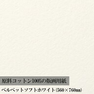 【公式】 版画 用紙 サマセット ベルベット ソフトホワイト 560×760mm T5182502301R1 マルマン 【宅配便…