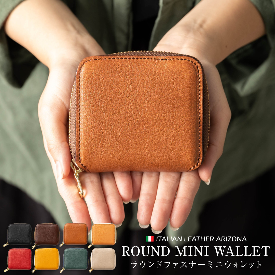 ストア ミニ財布✨コインケース 折り財布 ラウンドファスナー ブラック