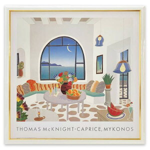 �g�[�}�X �}�b�N�i�C�g�u�J�v���X�v �A�[�g�|�X�^�[ �z�t�� �z���C�g�t���[�� 73.9×72.6cm �΍p�{�[�h�Ɣǐ�p�t�b�N �ǔ��l�t �������� p044